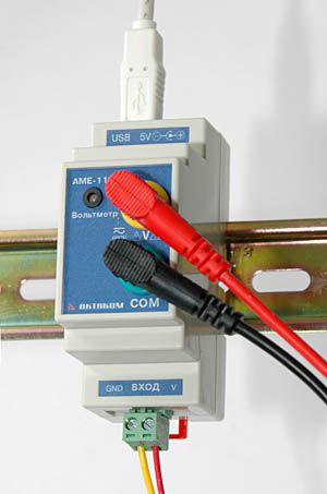 USB-модуль вольтметр АКТАКОМ АМЕ-1106